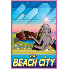 Beach City 13"x19" Poster