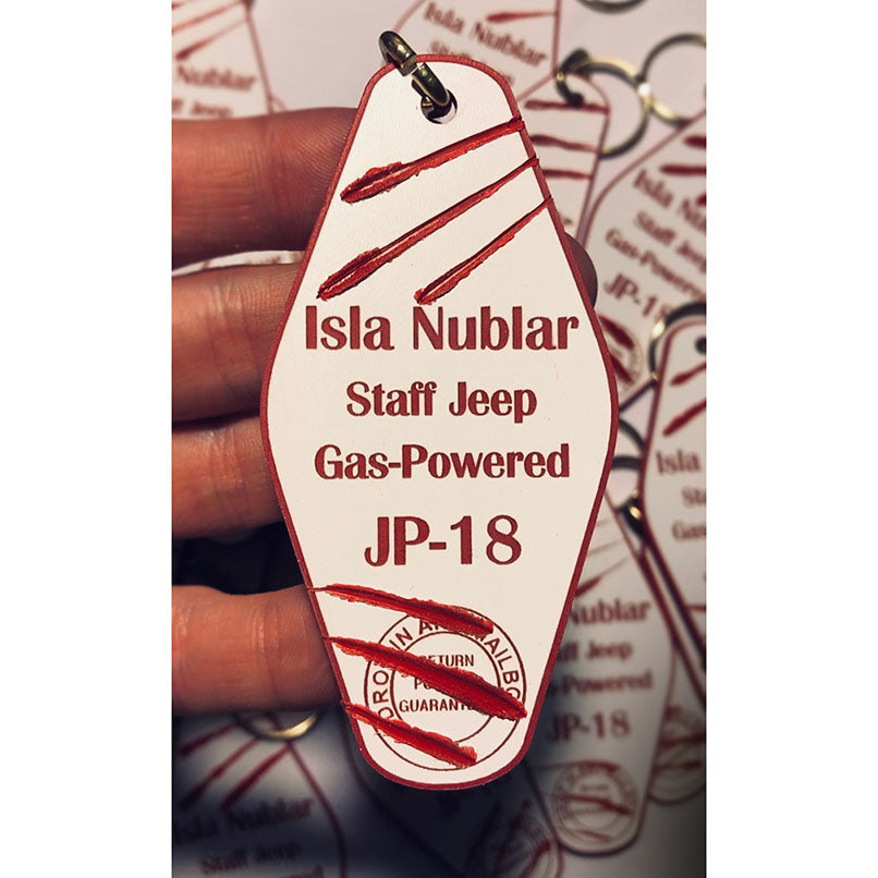 Isla Nublar - Keychain