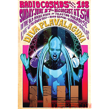 Diva Plavalaguna 13"x19" Gig Poster