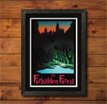 Forbidden Forest 13"x19" Poster