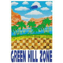 Green Hill Zone 13"x19" Poster