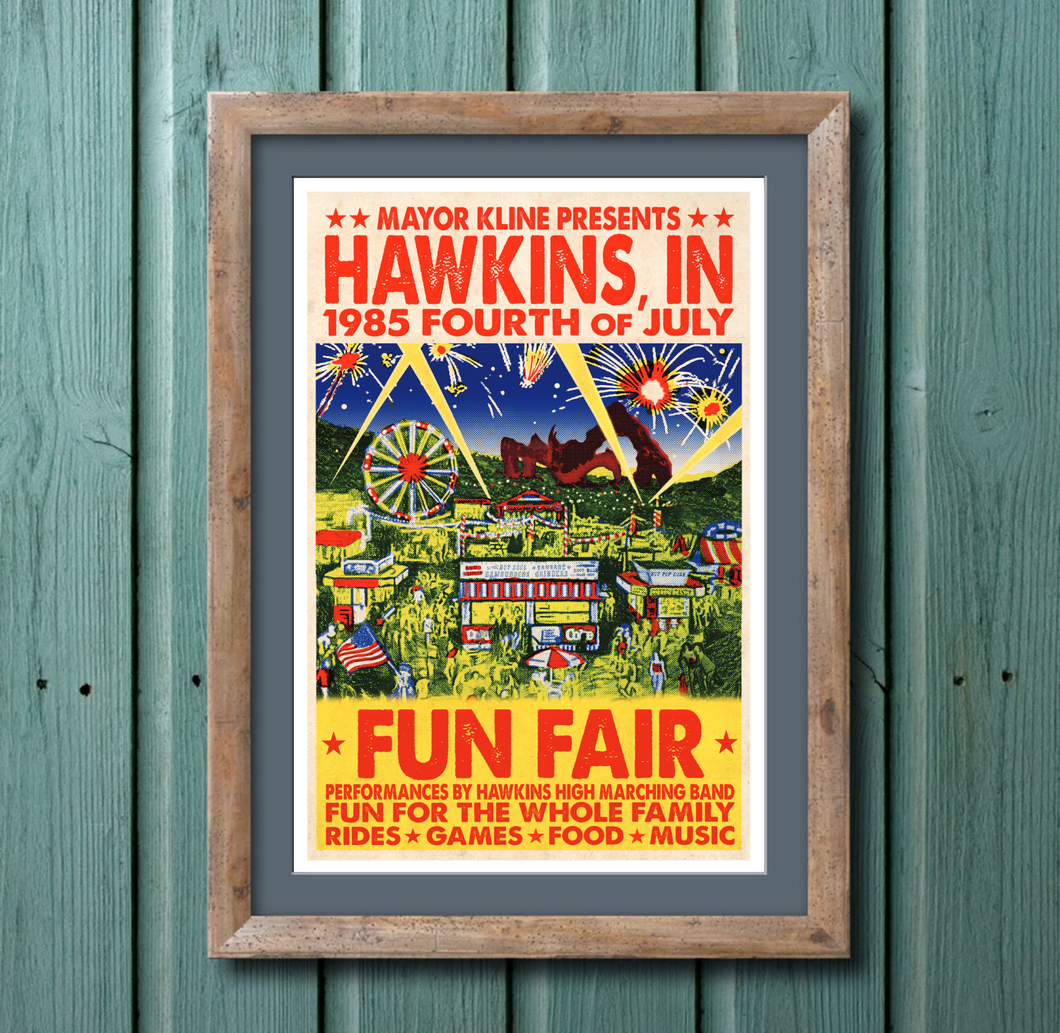 Hawkins Fun Fair 1985 - Poster 13