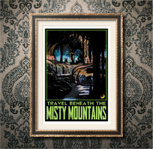 Misty Mountains 13"x19" Poster