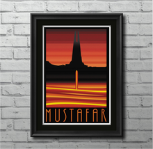 Mustafar 13"x19" Poster