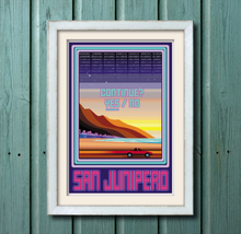 San Junipero 13"x19" Poster