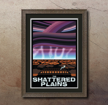 Shattered Plains 13"x19" Poster