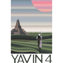 Yavin 4 13"x19" Poster